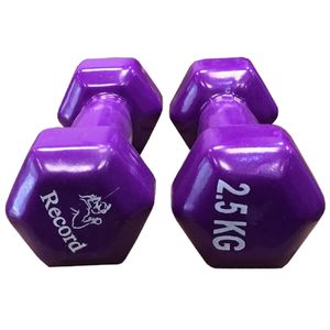 دمبل مدل رکورد کد 1116 وزن 2.5 کیلوگرم بسته 2 عددی