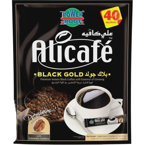 قهوه تلخ علی کافه اورجینال 40 عدد Ali Cafe