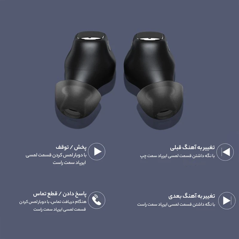 هدفون بلوتوثی باسئوس مدل Encok-WM01 — تصویر ۳