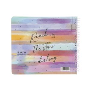 دفتر مشق 200 برگ سم طرح Reach the Stars