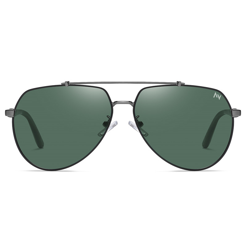 عینک آفتابی خلبانی مردانه آلبرت وگ مدل 6322C21P144 Polarized Sacramento — تصویر ۳