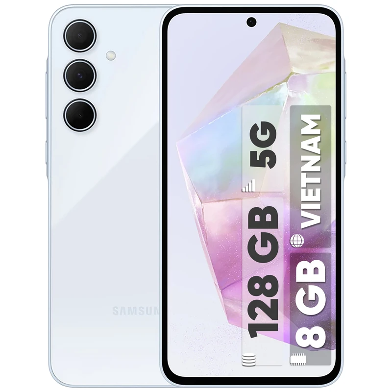 گوشی موبایل سامسونگ مدل Galaxy A55 دو سیم کارت ظرفیت 128 گیگابایت و رم 8 گیگابایت - ویتنام — تصویر ۷