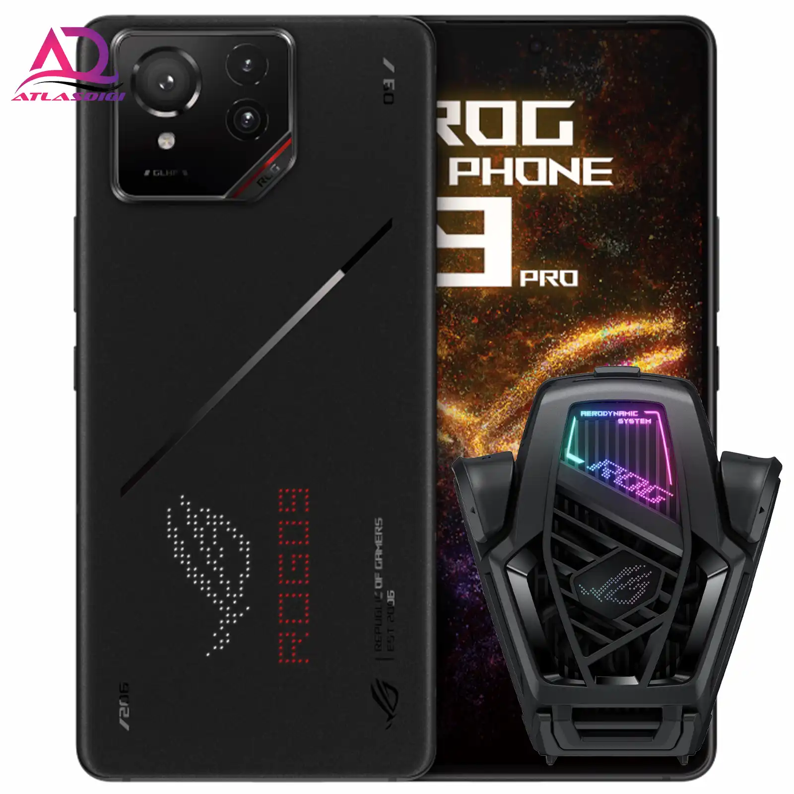 گوشی موبایل ایسوس مدل Asus ROG Phone 9 Pro 2024 24GB 1TB همراه فن