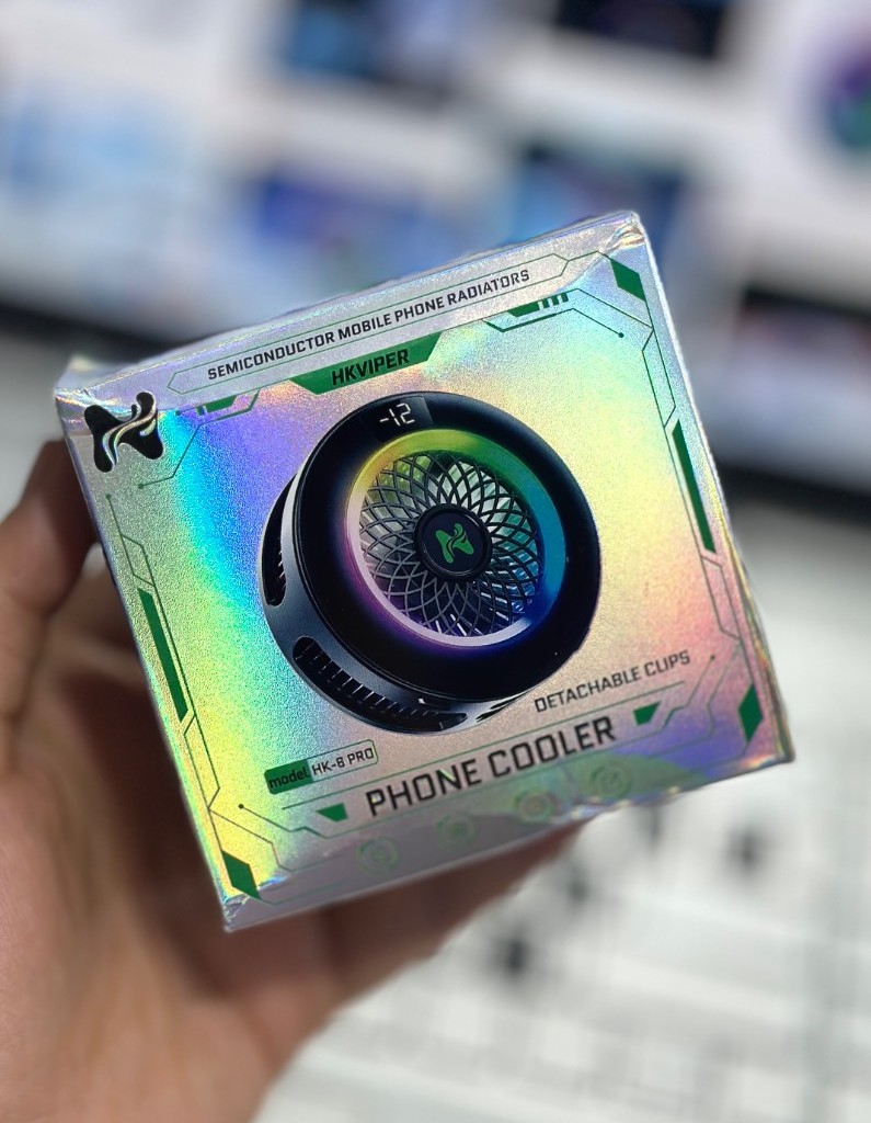 فن خنک کننده موبایل HK6-PRO | رادیاتور مغناطیسی گوشی — تصویر ۲