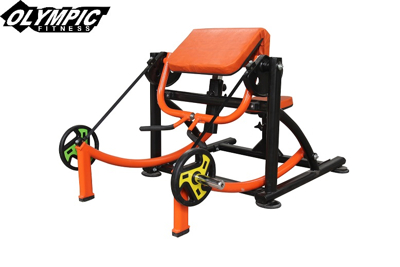 دستگاه بدنسازی باشگاهی المپیک فیتنس لاری مکانیک تک تک همر وزنه آزاد5005 ARM CURL — تصویر ۲