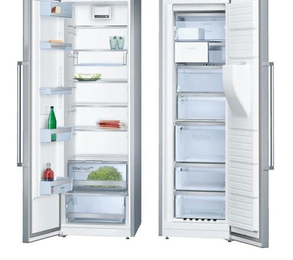 یخچال فریزر دوقلو بوش مدل BOSCH KSW36PI304–GSD36PI204 — تصویر ۳