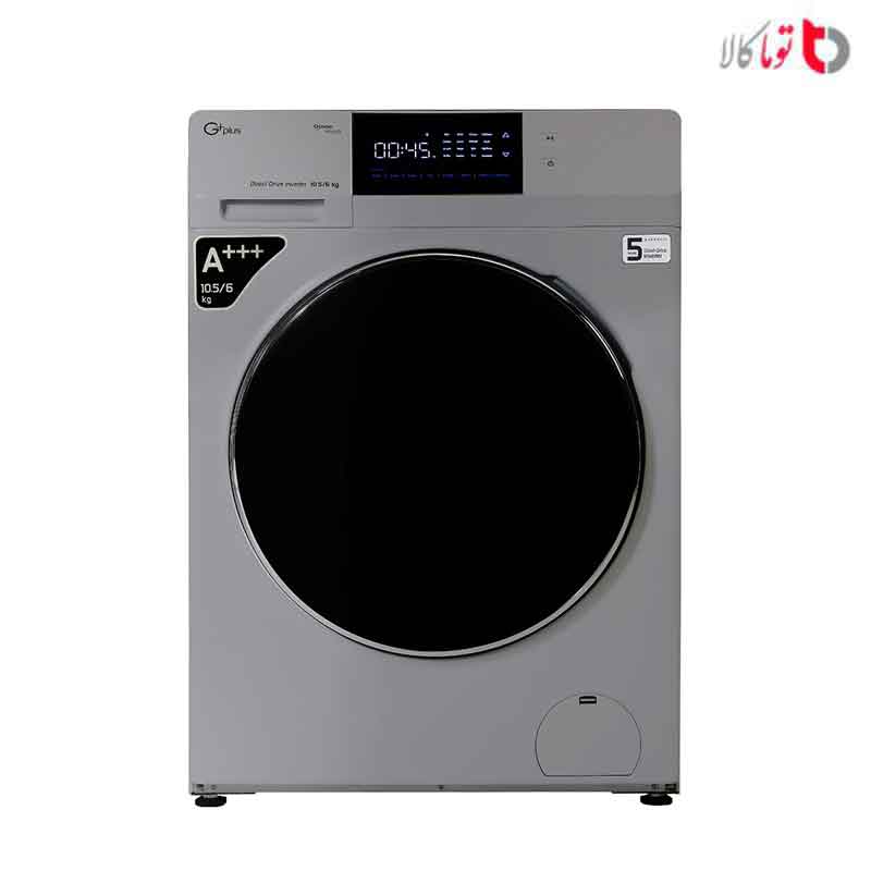 ماشین لباسشویی 10.5 کیلویی جی‌پلاس مدل GWM-MD106T
