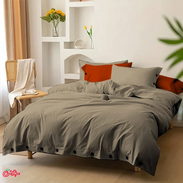 روتختی کاوری نسکافه ای آجری پرایم - لینن