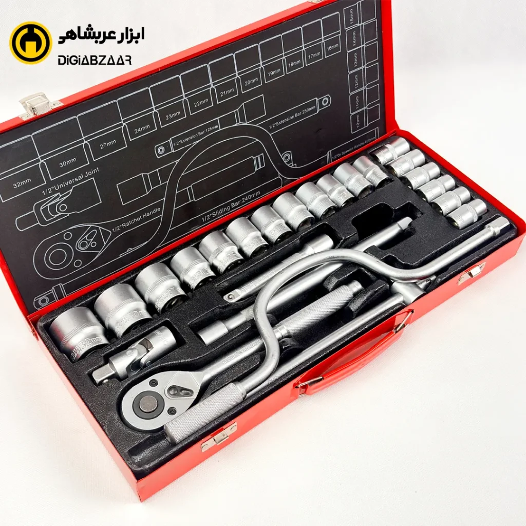 جعبه بکس سفید 24 پارچه 6 پر 1.2 اینچ المکس مدل SS8900 — تصویر ۴