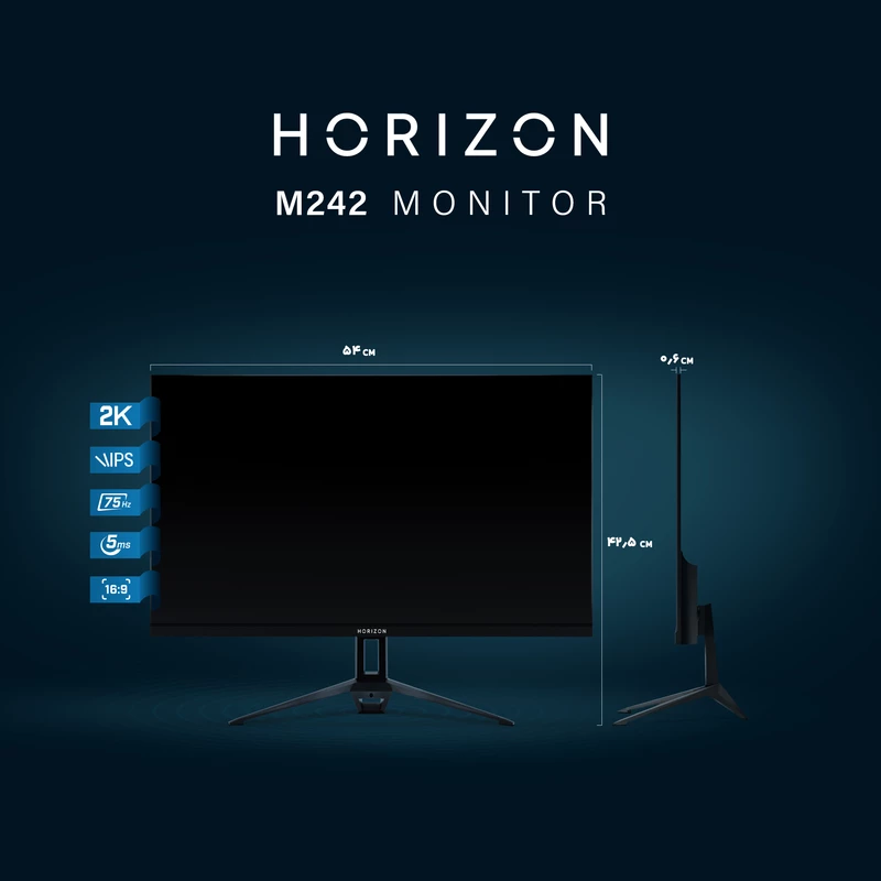 مانیتور هورایزن مدل M242-1 سایز 23.8 اینچ — تصویر ۴