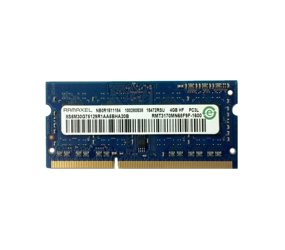 رم لپ تاپ رامکسل 4 گیگابایت DDR3L با فرکانس 1600 مگاهرتز
