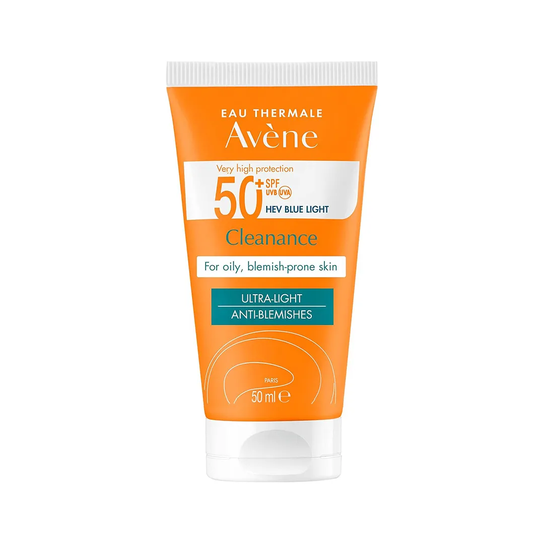 کرم ضد آفتاب رنگی اون SPF50 مدل Cleanance مناسب پوست های چرب حجم 50 میل - سارای استور