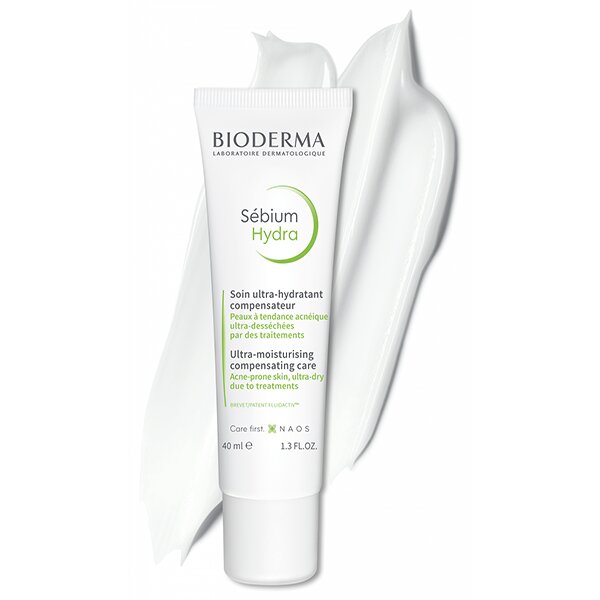 کرم آبرسان و مرطوب کننده سبیوم هیدرا sebium hydra بایودرما bioderma پوست چرب