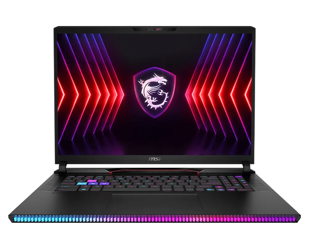 لپتاپ MSI RAIDER GE78 HX 14VIG I9 14900HX 64GB DDR5 2TB SSD M.2 RTX4090