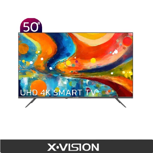 تلویزیون UHD 4K هوشمند ایکس ویژن مدل XYU700 سایز 50 اینچ