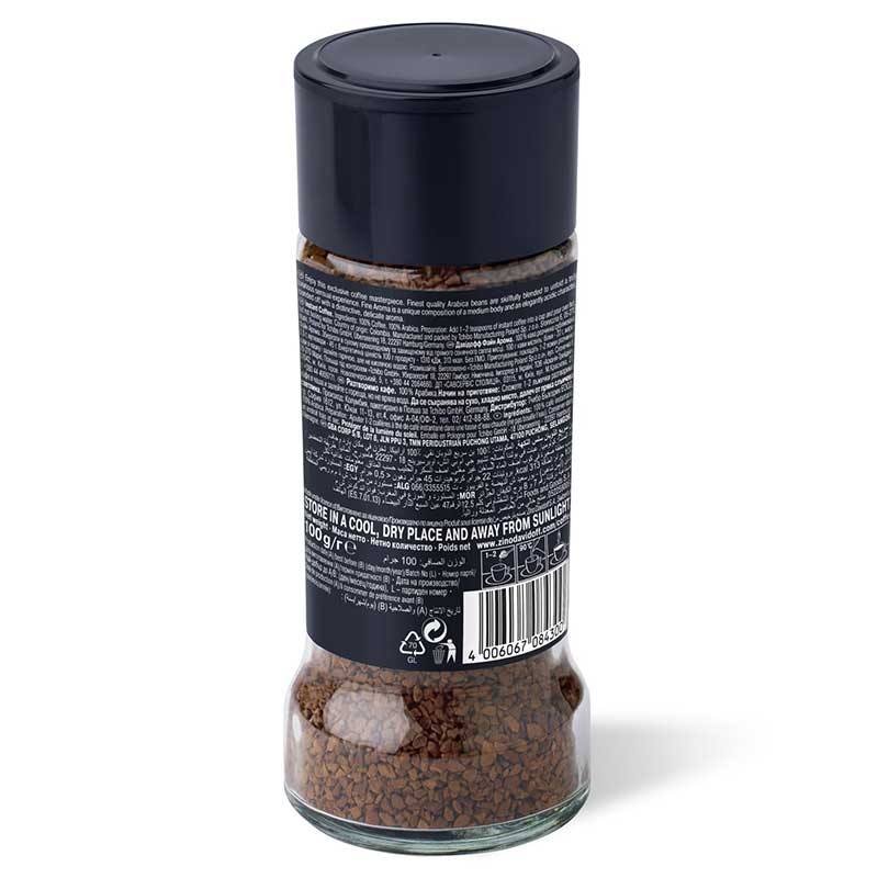 قهوه فوری 100گ دیویدوف fine - راد پروتئین — تصویر ۳