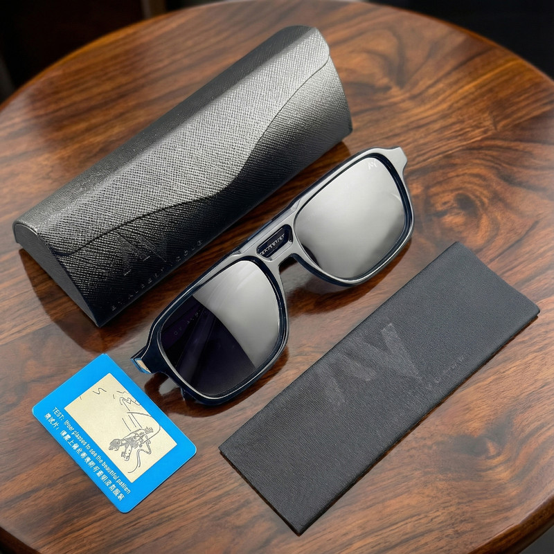 عینک آفتابی خلبانی (Aviator) آلبرت وگ مدل S32133C4 Acetate Avantgarde Visionary — تصویر ۵