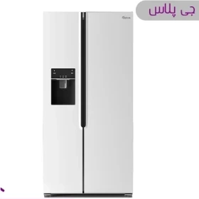 یخچال فریزر ساید بای ساید جی پلاس مدل GSS-R7638 Wظرفیت اتوماتیک یخ ساز