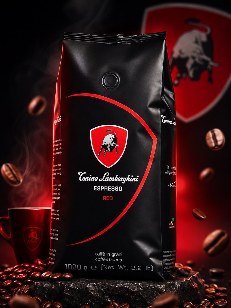 قهوه لامبورگینی قرمز ( Red)