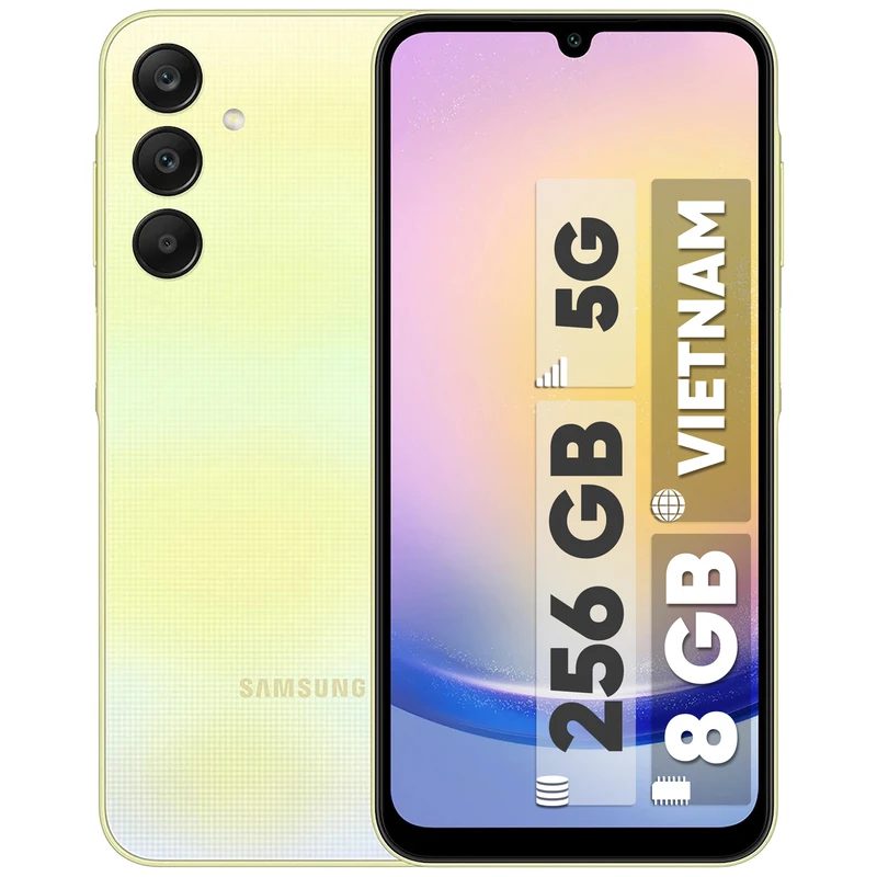 گوشی موبایل سامسونگ مدل Galaxy A25 دو سیم کارت ظرفیت 128 گیگابایت و رم 6 گیگابایت - ویتنام — تصویر ۲