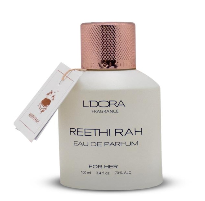 ادوپرفیوم زنانه مدل REETHI RAH لدورا فرگرنس 100 میلی‌لیتر