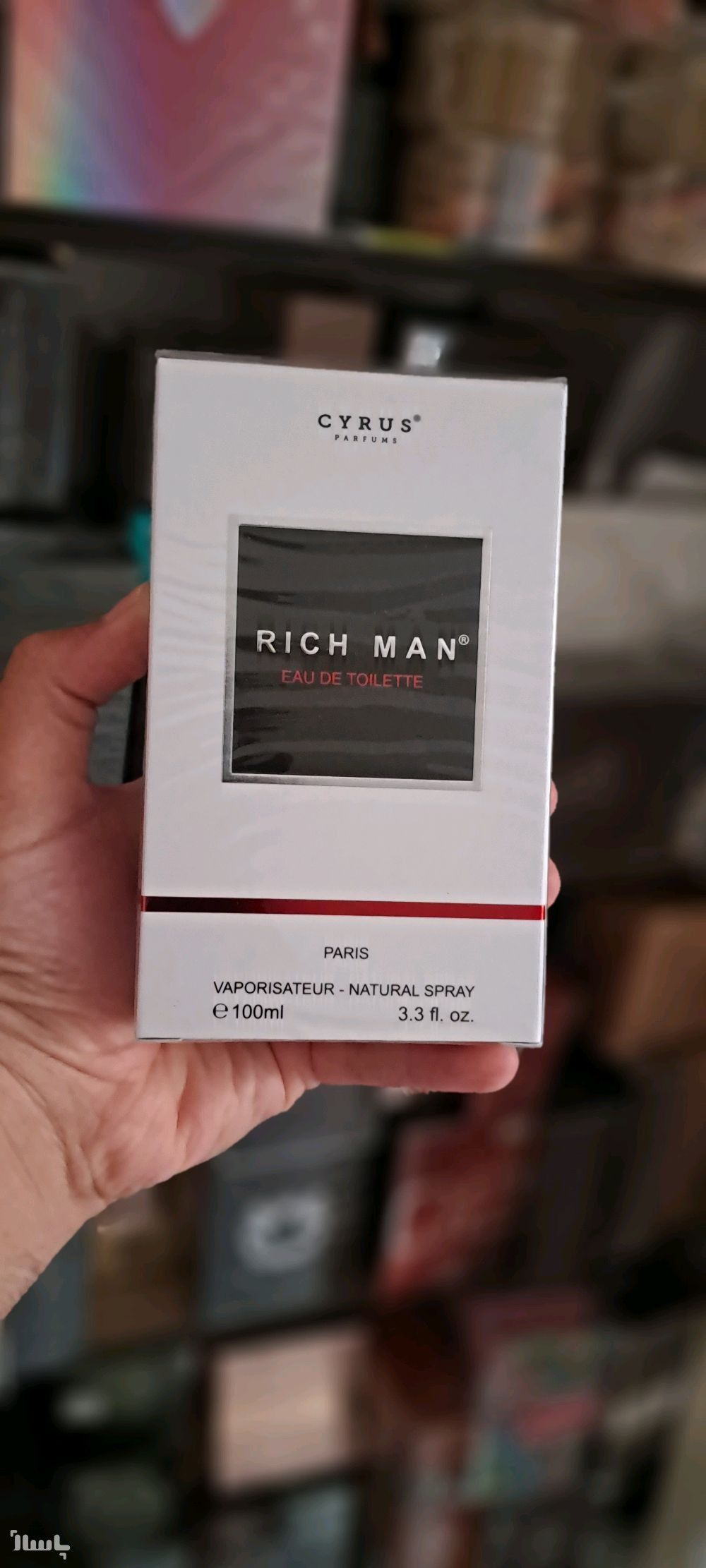 ادکلن RICH MAN ادکلن ریچ من اصل ۱۰۰میل ارسال رایگان