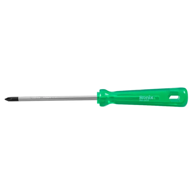 پیچ گوشتی تکی ساده 100*5 چهارسو کریستالی رونیکس مدل RH-2854