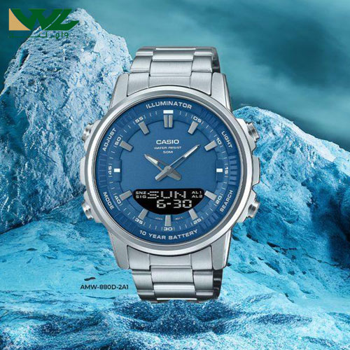 ساعت مچی عقربه‌ای مردانه کوارتز کاسیو مدل AMW-880D-2A1VDF — تصویر ۴