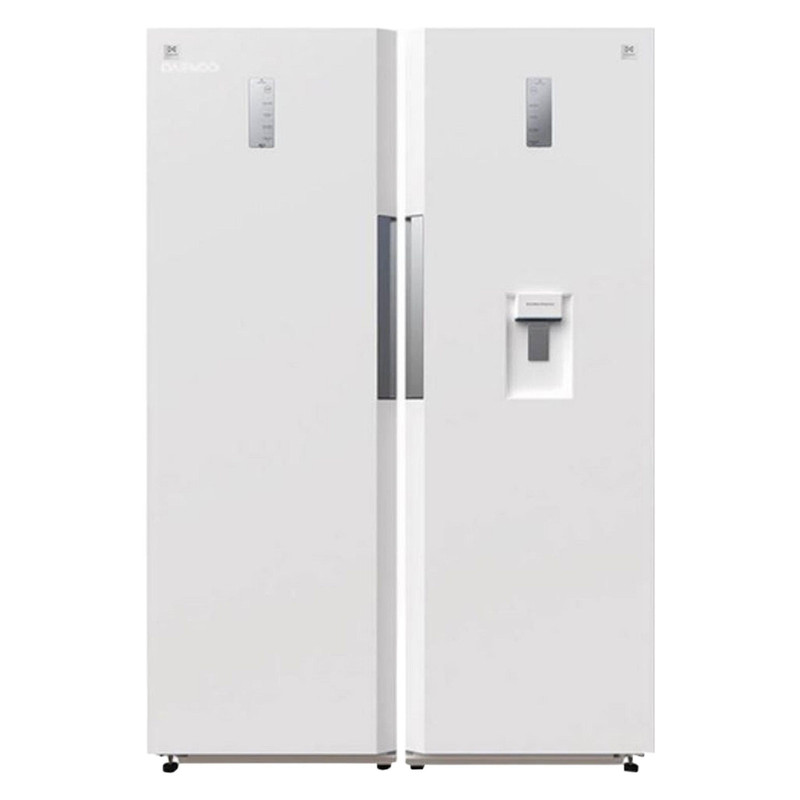 یخچال فریزر دوقلو 40 فوت دوو سفید متالیک مدل SRI/SFI-21MW