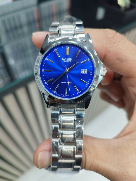 ست ساعت مچی زنانه و مردانه کاسیو CASIO ضدآب و کلاسیک — تصویر ۳
