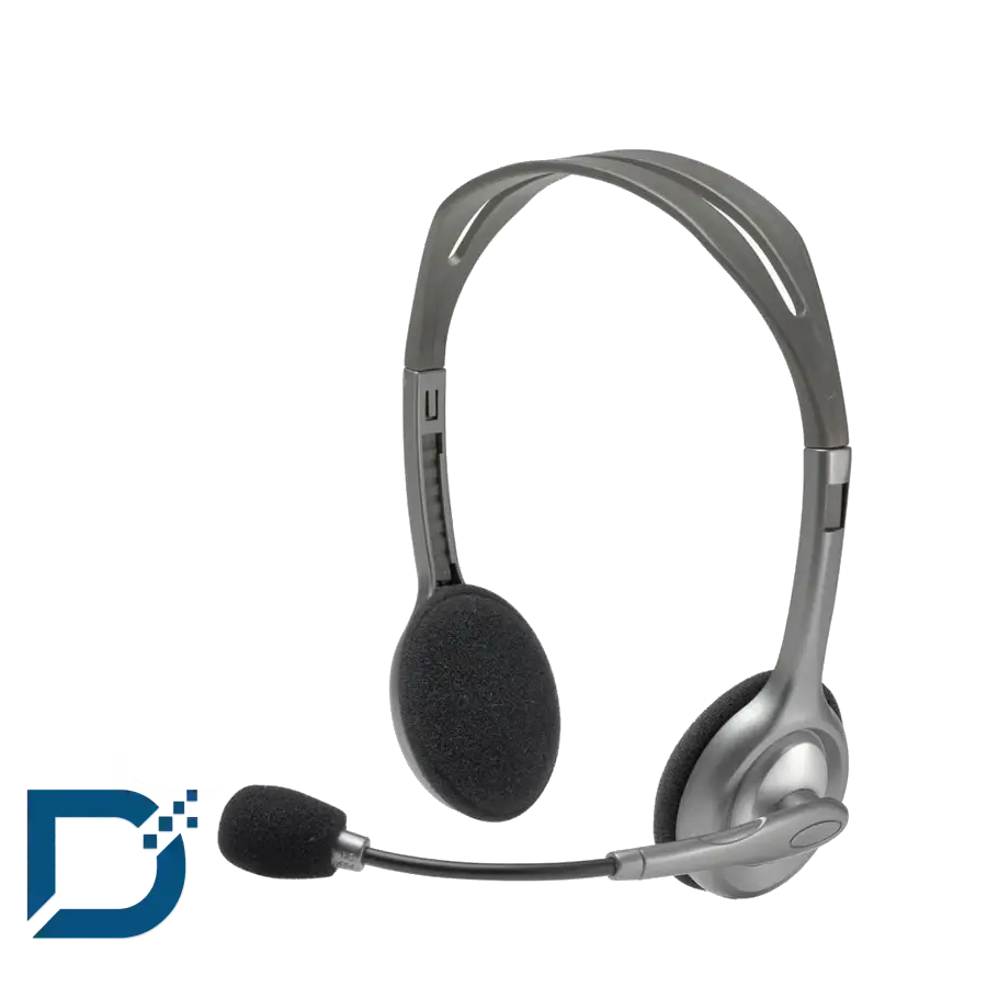 هدست باسیم لاجیتک مدل H110 STEREO — تصویر ۲