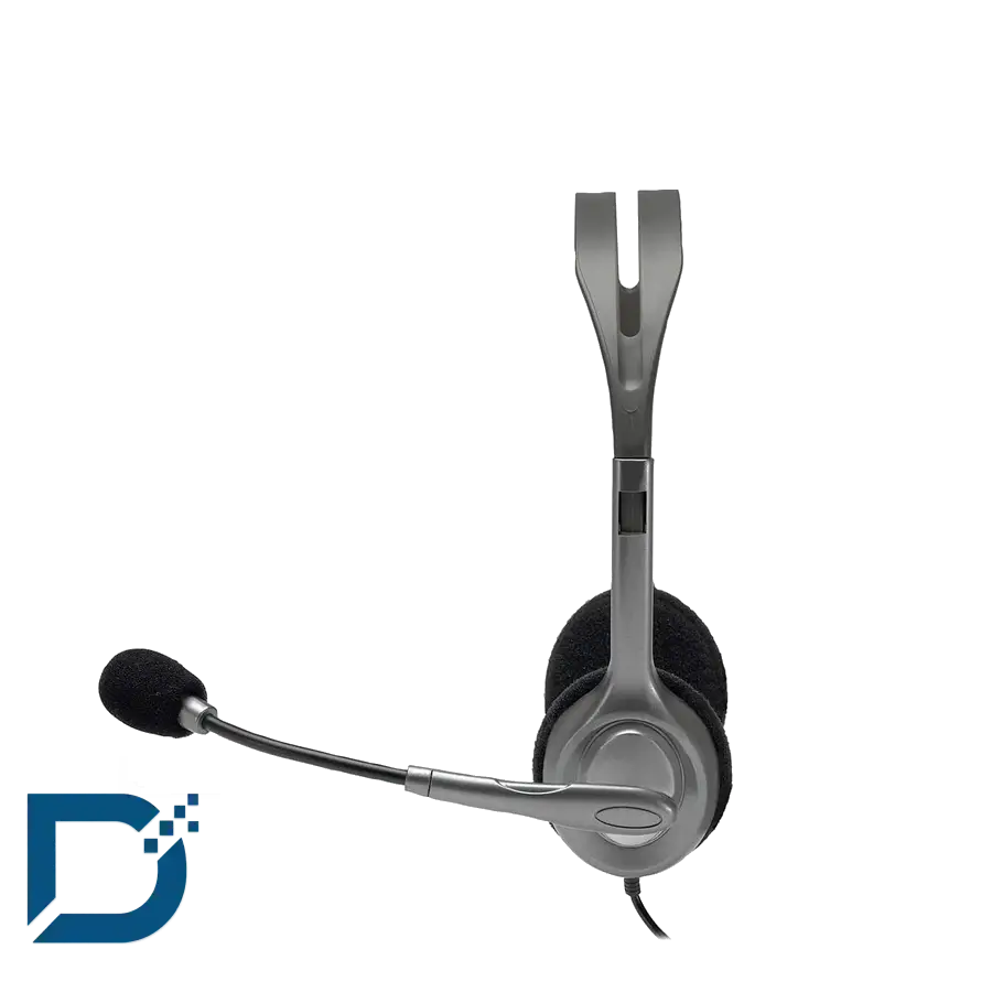 هدست باسیم لاجیتک مدل H110 STEREO — تصویر ۳