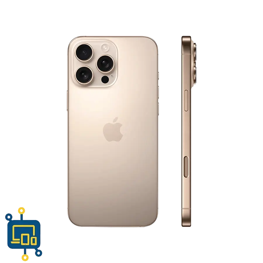 گوشی موبایل اپل مدل iPhone 16 Pro Max ظرفیت 512 گیگابایت نات اکتیو نسخه ZA/A - هشت طلایی — تصویر ۸