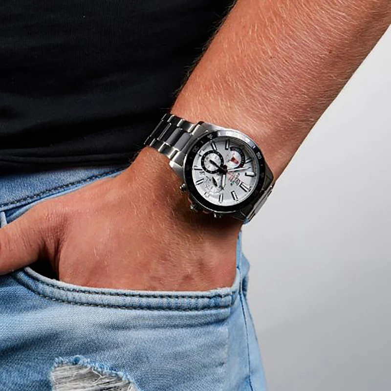 ساعت مچی مردانه برند EDIFICE کاسیو مدل CASIO-EFV-550D-7AVUDF — تصویر ۳