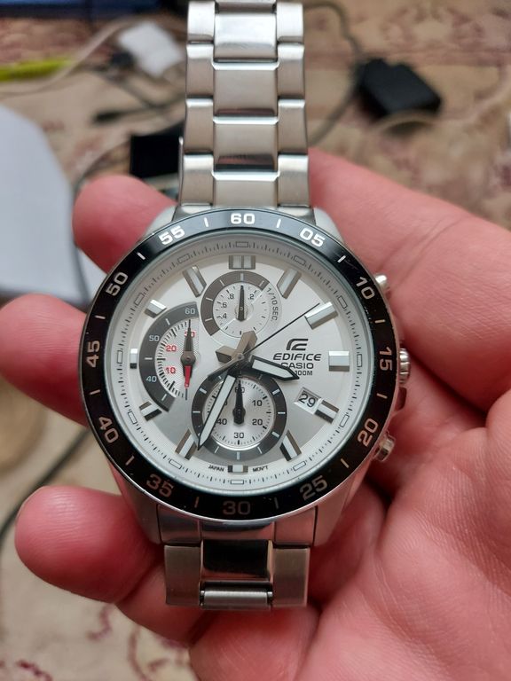 ساعت مچی مردانه برند EDIFICE کاسیو مدل CASIO-EFV-550D-7AVUDF — تصویر ۴