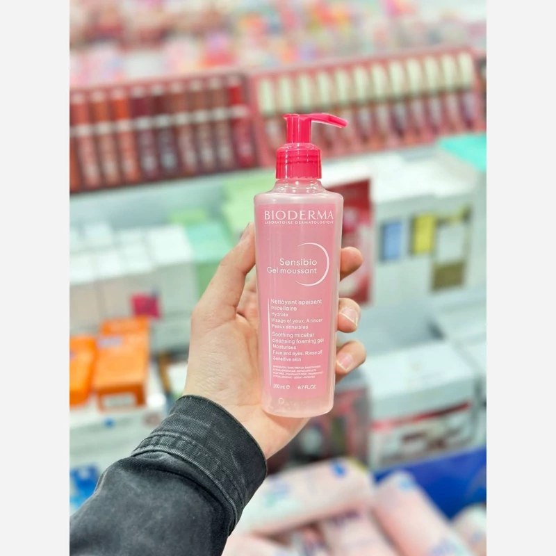 ژل شستشوی صورت بایودرما ضد حساسیت 200 میل اصلی و اورجینال