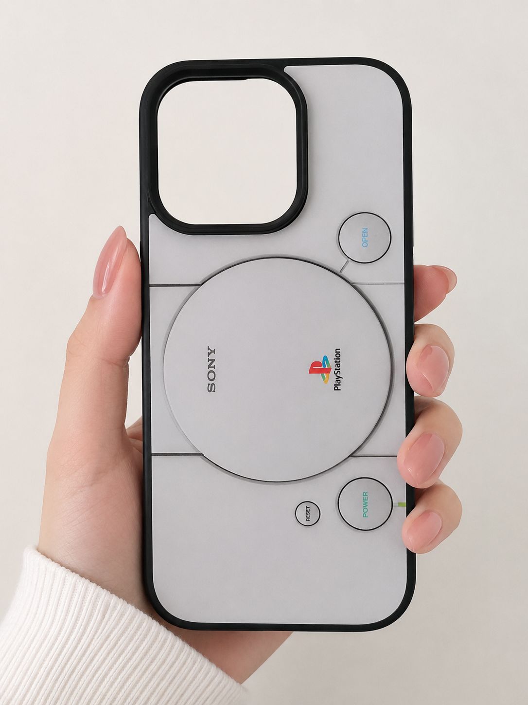 قاب آیفون 16 پرو طرح پلی استیشن (PS1) مگ سیف | iPhone 16 Pro