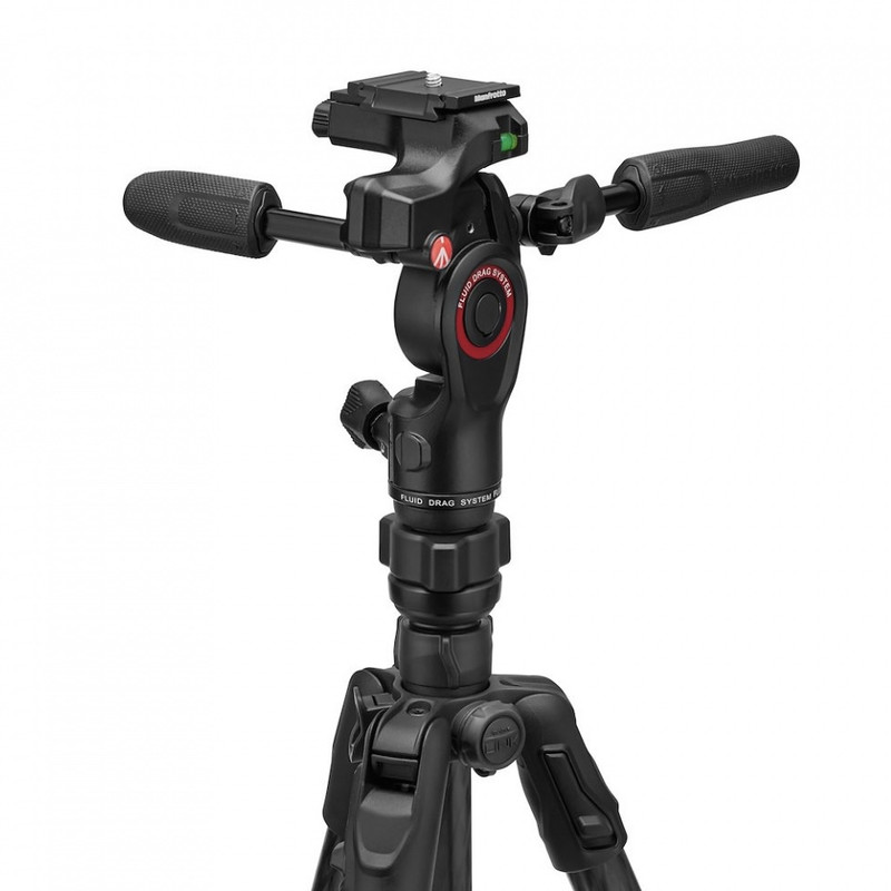 سه پایه دوربین منفروتو مدل Befree GT FB Hybrid Kit Carbon — تصویر ۵