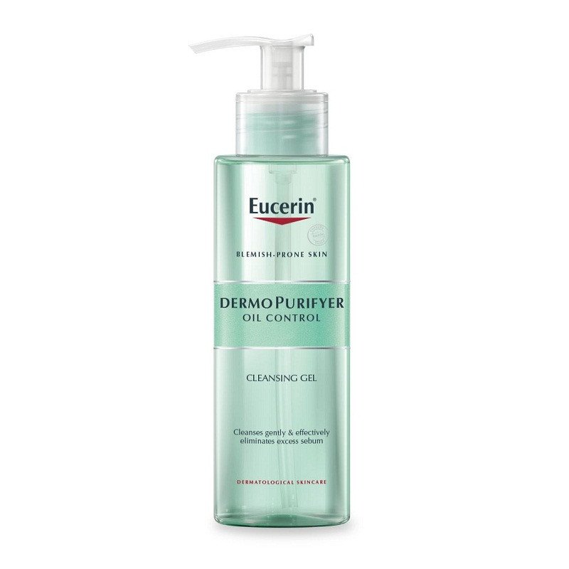 ژل شستشوی صورت ایسرین پوست چرب 200میل - Eucerin