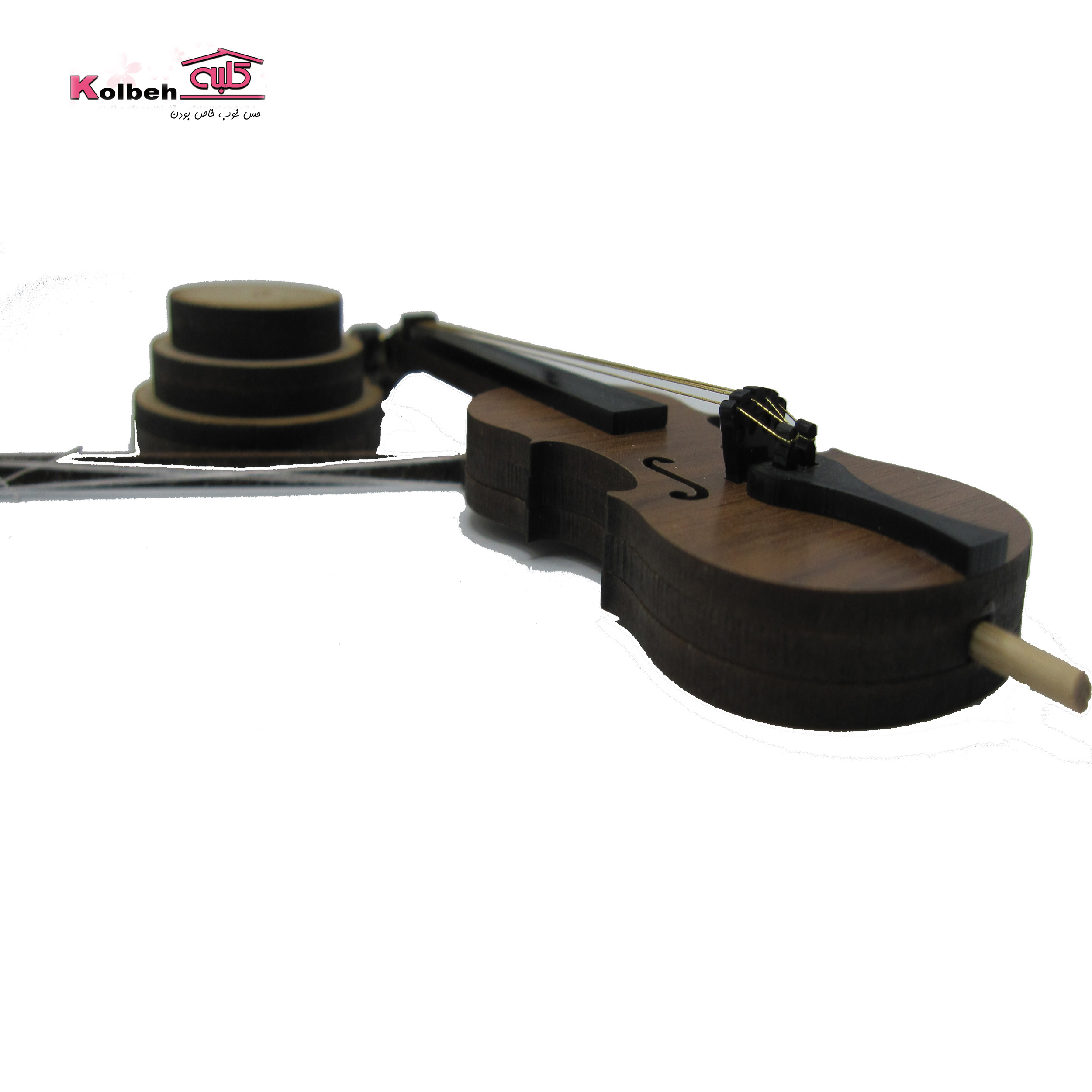 ویلن ساز دکوری چوبیViolin — تصویر ۳