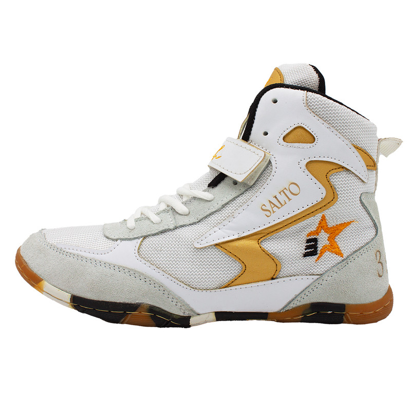 کفش کشتی مردانه سه ستاره مدل سالتو SALTO — تصویر ۴
