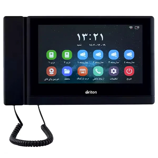 مانیتور 10 اینچ تصویری برایتون مدل BAM-1050-WIFI — تصویر ۲