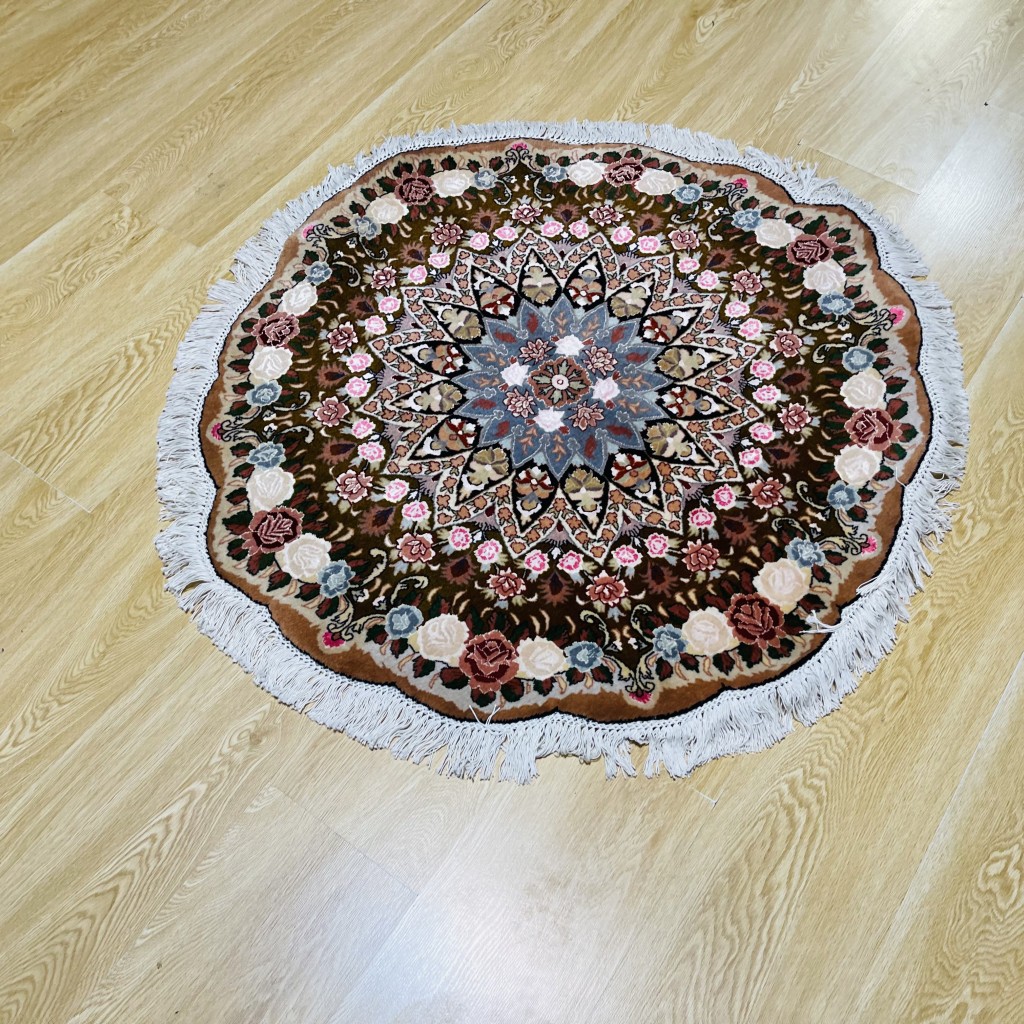 فرش گرد قطر ۱ تبریز — تصویر ۳