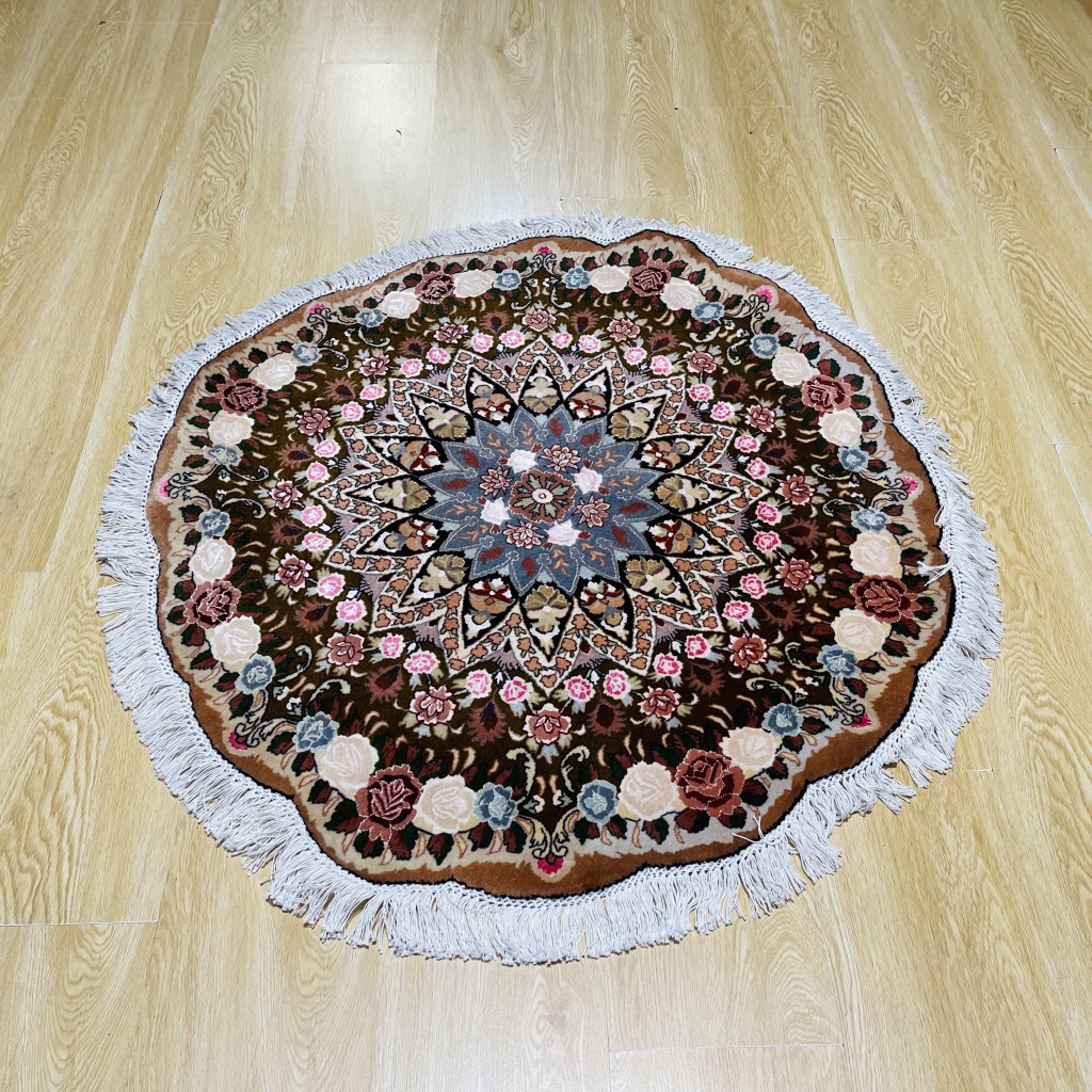 فرش گرد قطر ۱ تبریز — تصویر ۴