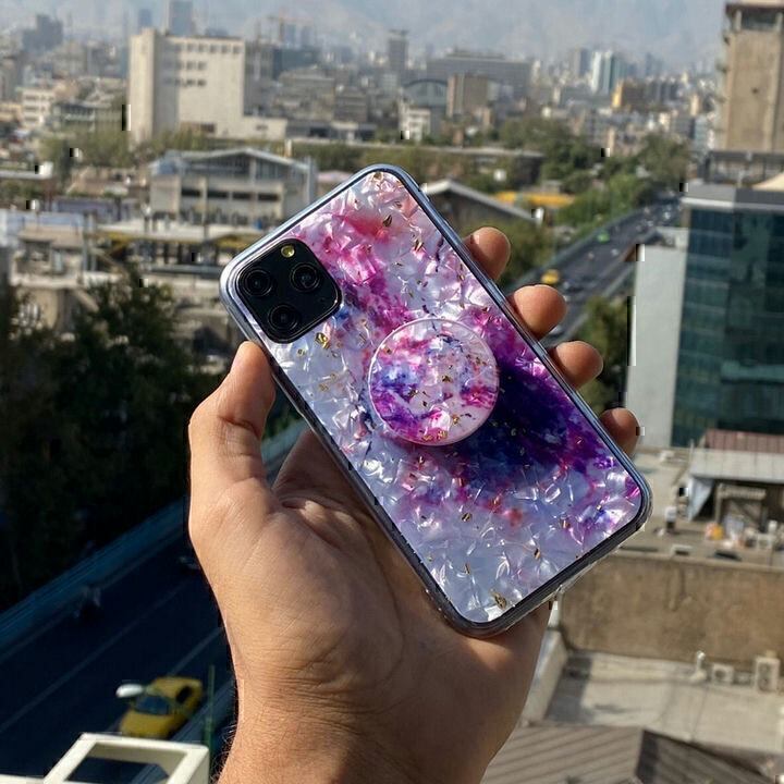 کاور مدل رزین به همراه پاپ سوکت مناسب برای گوشی موبایل اپل iPhone X / XS — تصویر ۳
