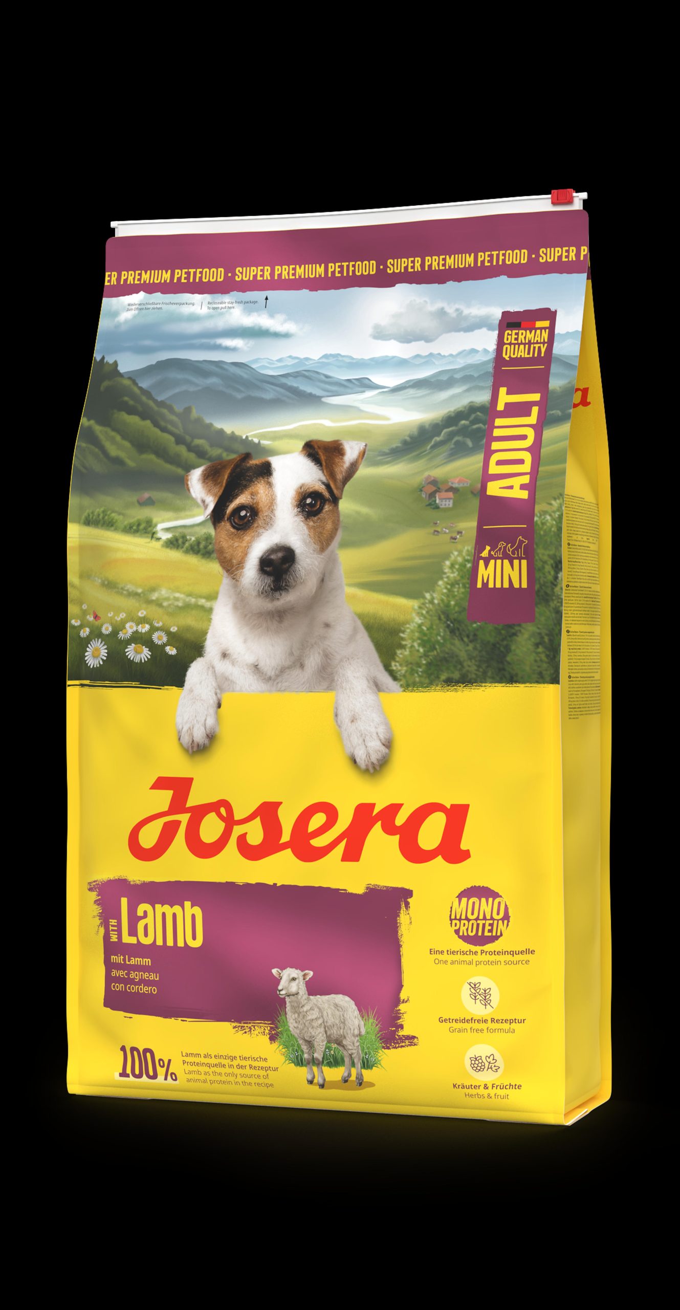 غذای خشک سگ مینی ادالت (مینی دلوکس) جوسرا (وزن 10KG) MINI ADULT_JOSERA