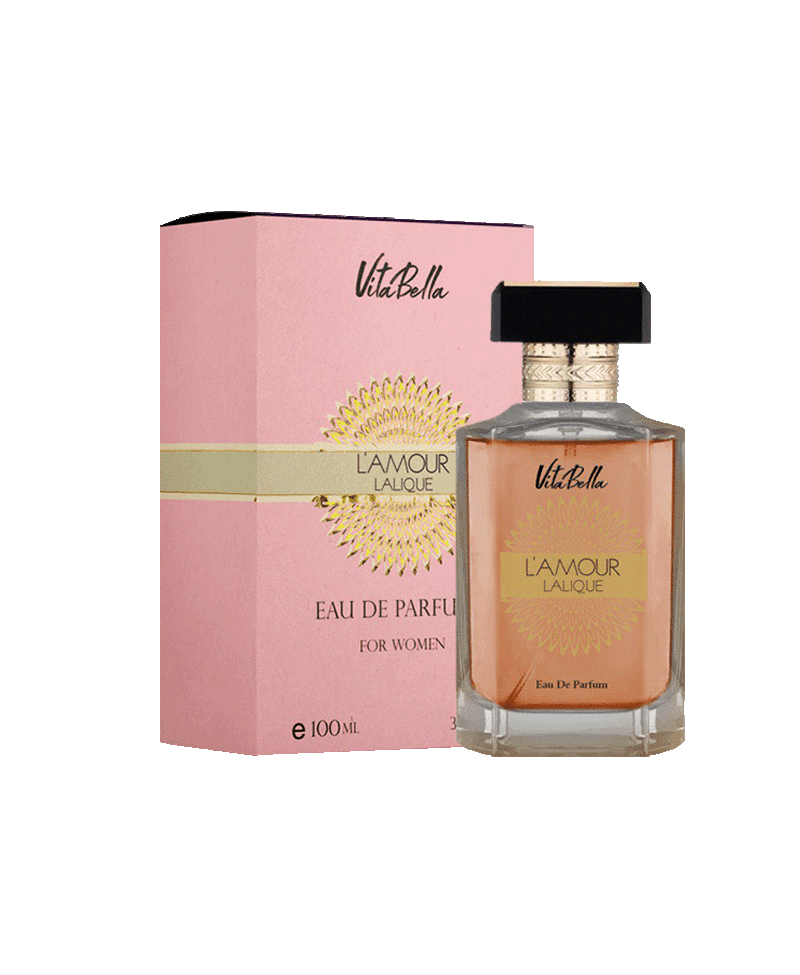 عطر ادوپرفیوم زنانه لالیک مدل L'Amour حجم ۱۰۰ میل