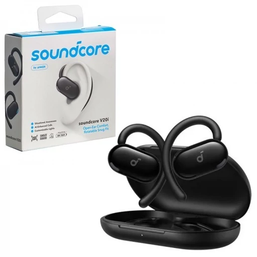 ایرپاد بلوتوث انکر (ANKER)مدل Soundcore V20i رنگ مشکی ( گارانتی 18 ماهه خدمات طلایی ایستا ) — تصویر ۲