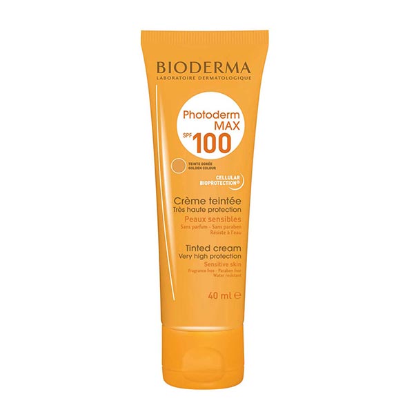کرم ضد آفتاب رنگی بایودرما مدل فتودرم مکس (Bioderma Photoderm MAX Cream SPF 100) — تصویر ۲