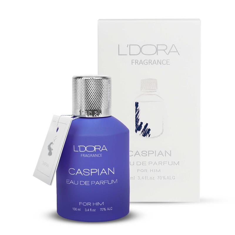 ادوپرفیوم مردانه مدل CASPIAN لدورا فرگرنس 100 میلی‌لیتر — تصویر ۲